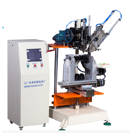 馬桶刷制刷設備，四軸高速植毛機